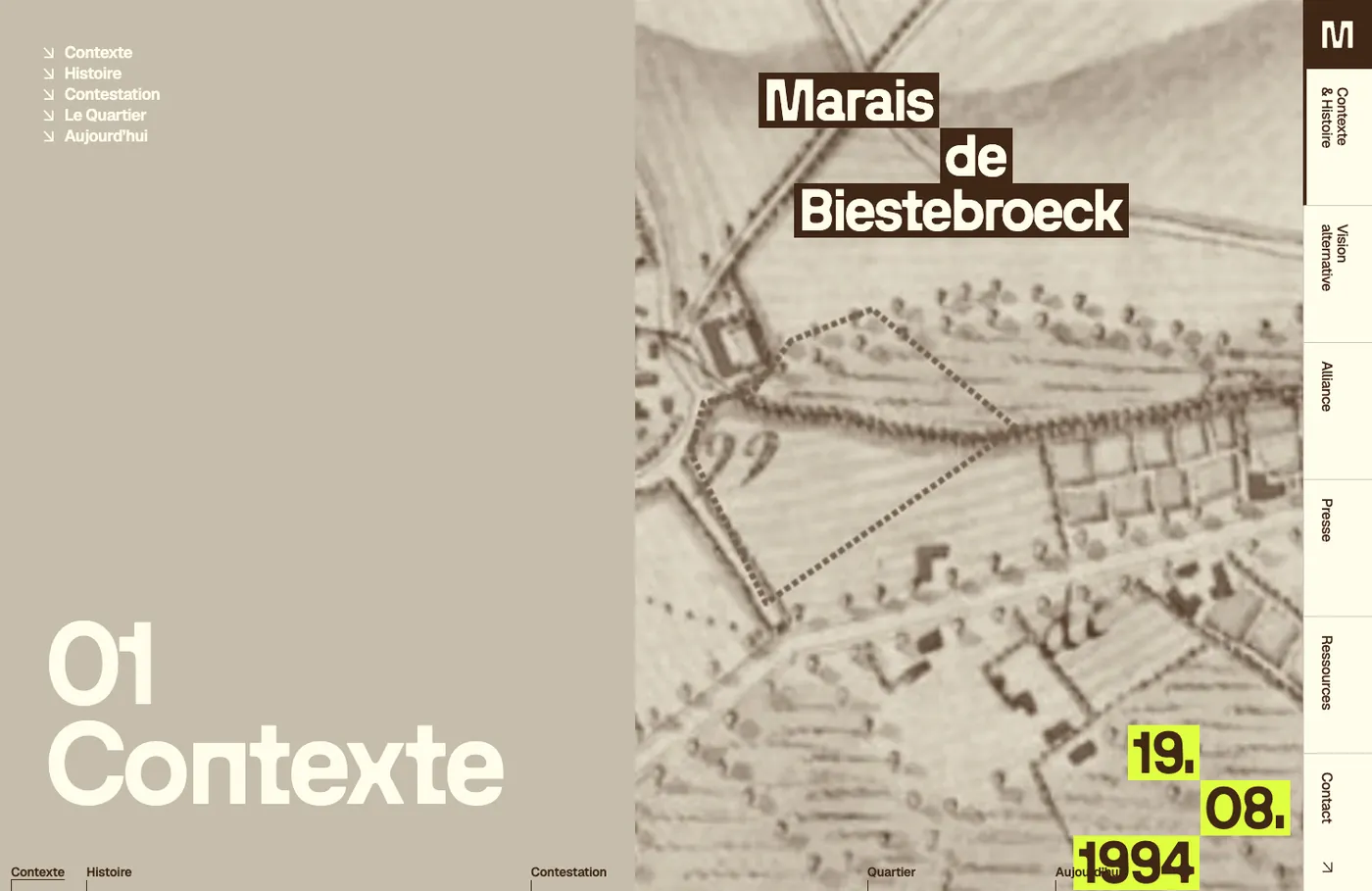 La frise vue par un visiteur, sans barre